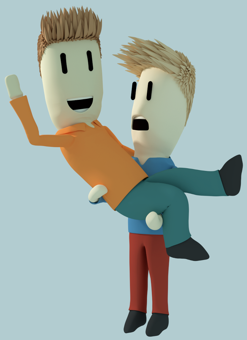 Tommy and Phil from my animation